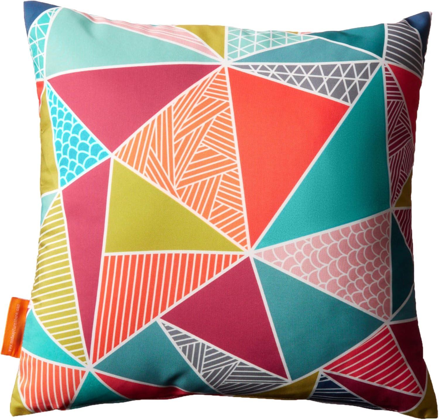 Patio Mosaic Indoor/Outdoor Throw Pillow