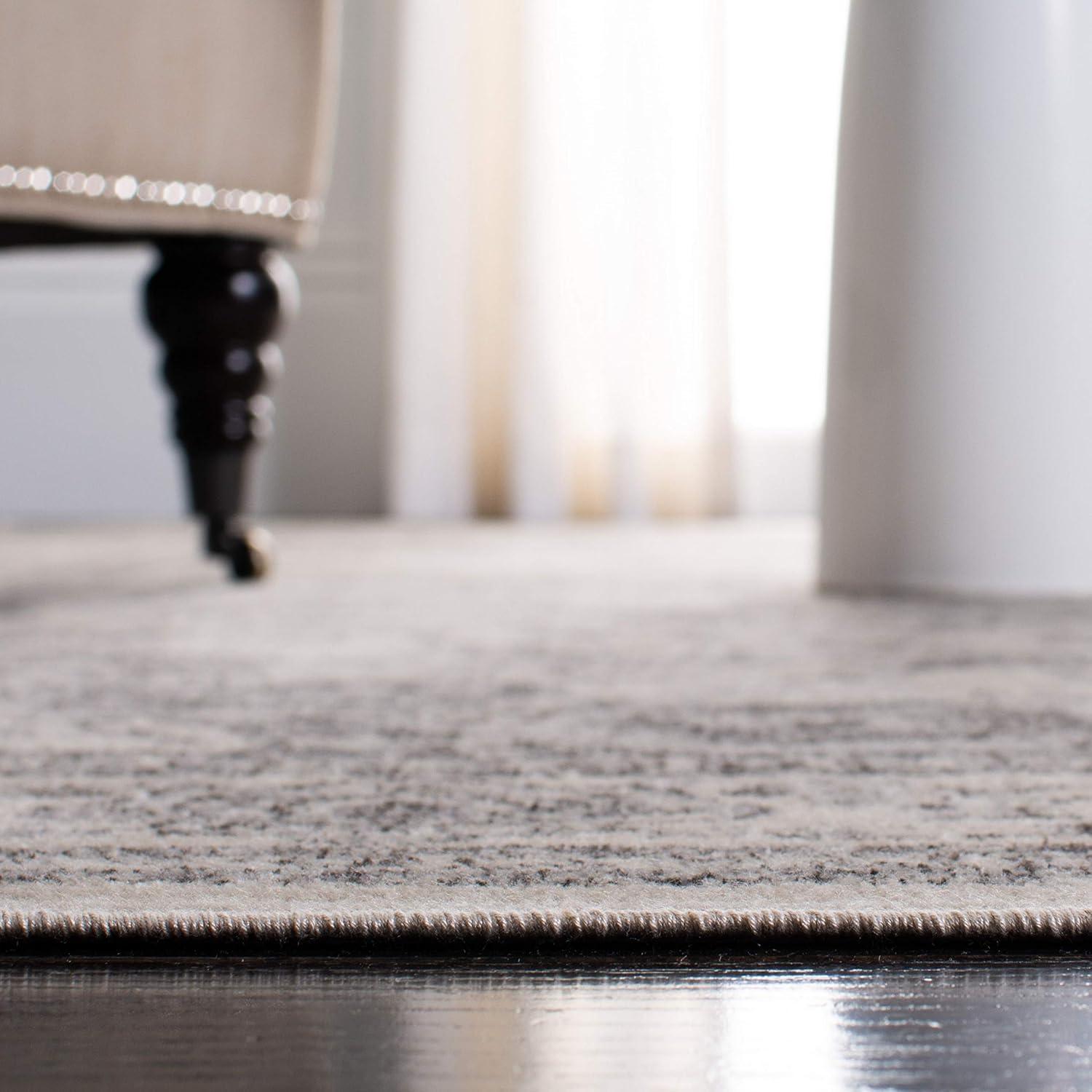 Atlas ATL960 Power Loomed Area Rug - Ivory/Beige - 7'10" X 10' - Safavieh.
