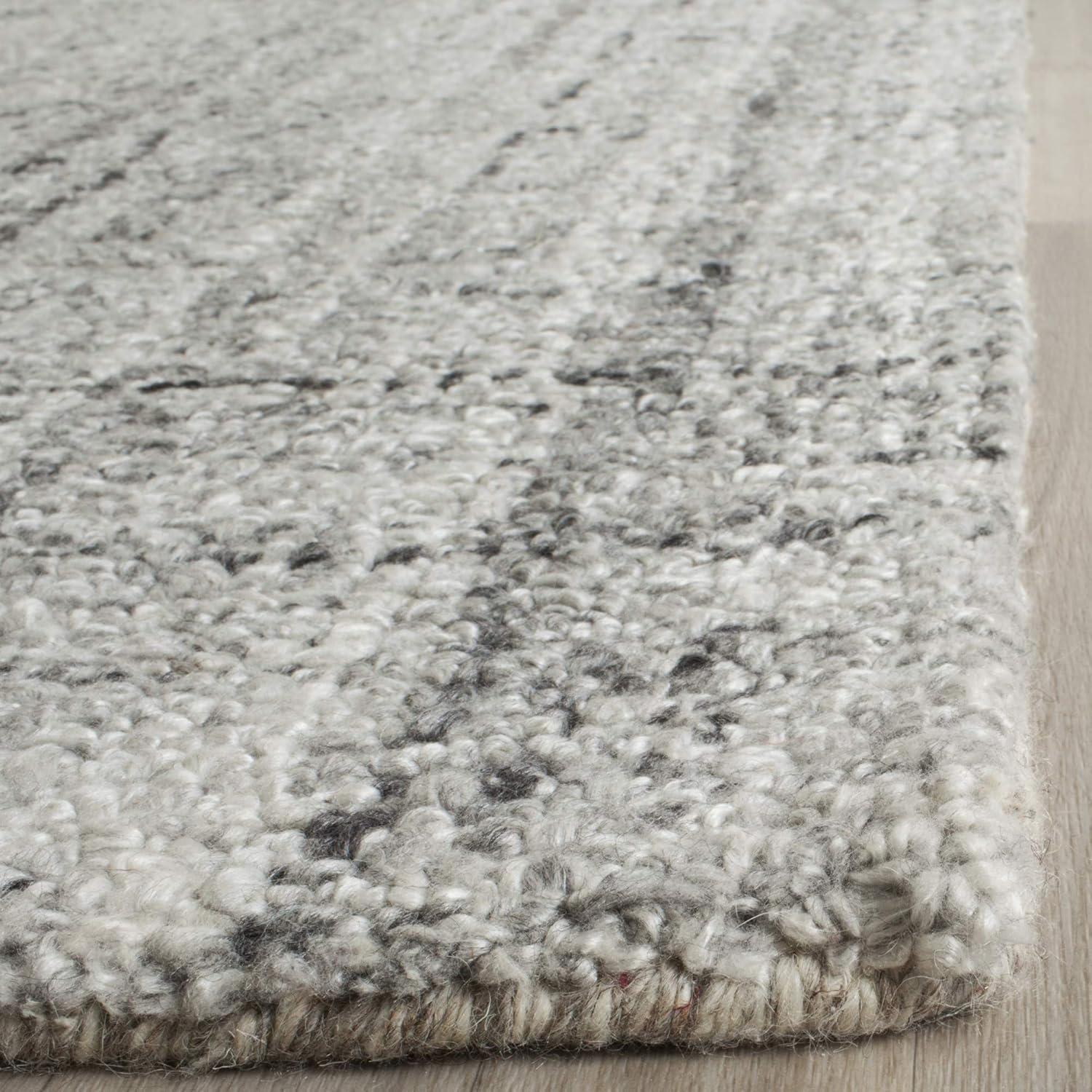 Abstract ABT141 Handmade Indoor Area Rug - Blue/Multi - 5'x8' - Safavieh