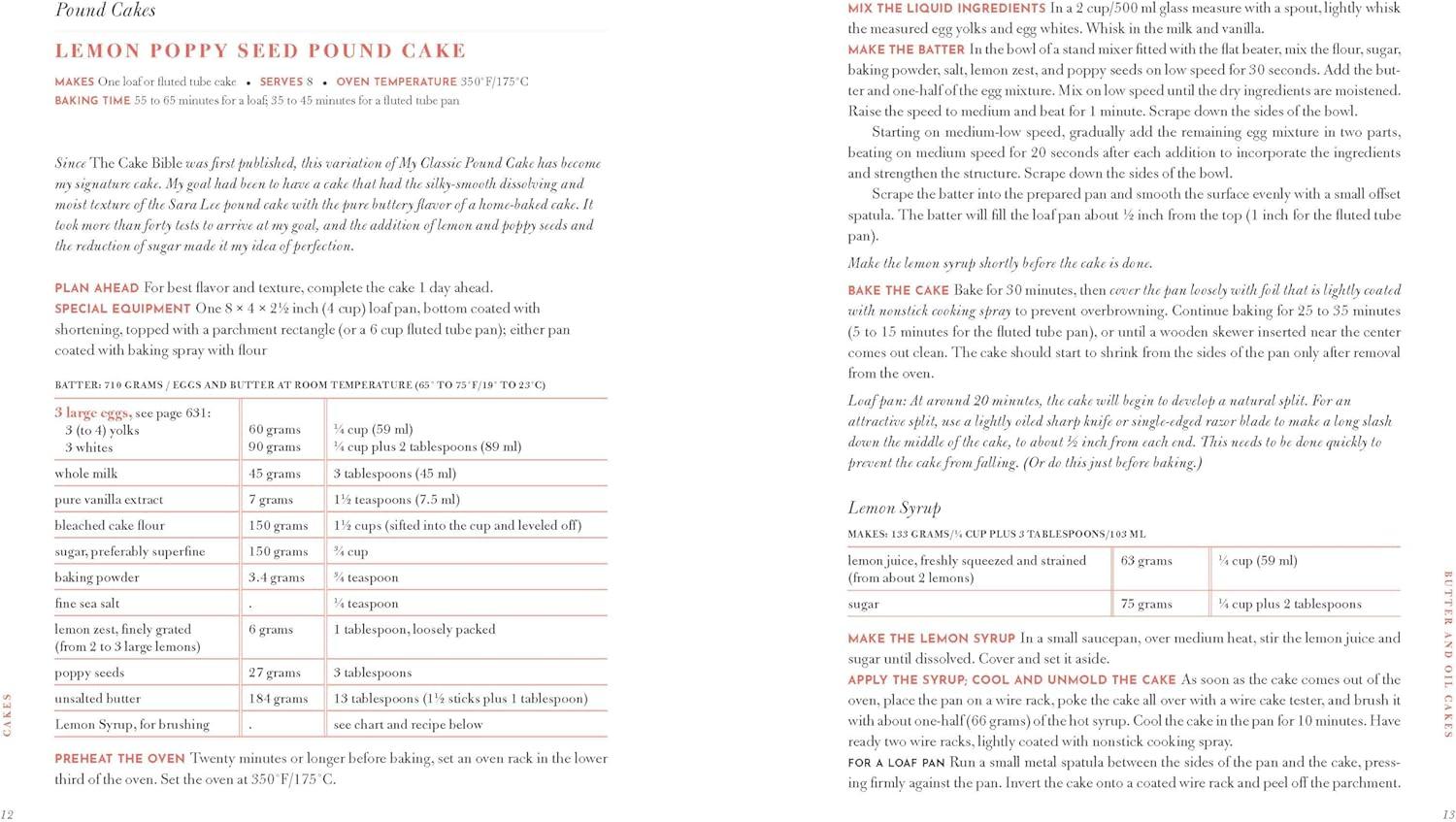 The Cake Bible, 35th Anniversary Edition - by  Rose Levy Beranbaum & Woody Wolston (Hardcover)