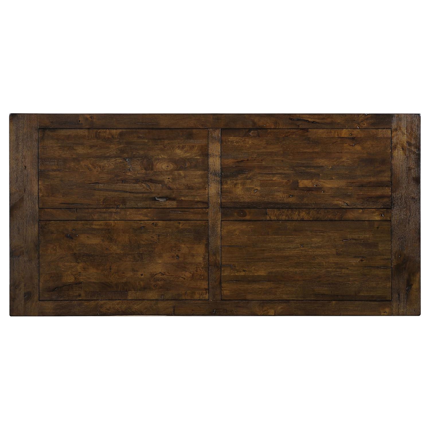 Newline Coleman Rectangular Dining Set Rustic Golden Brown