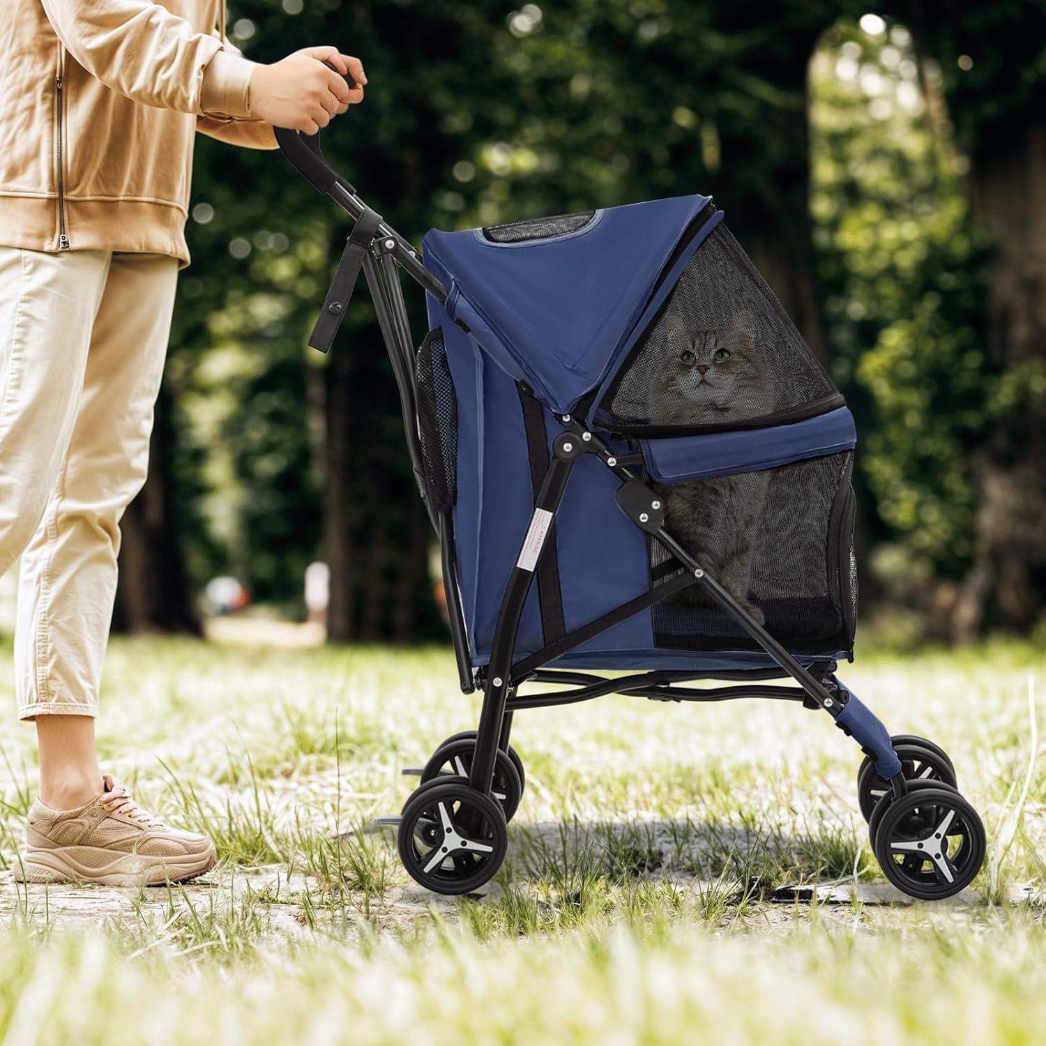 Foldable Pet Stroller