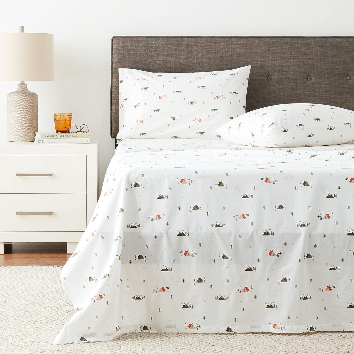 Eddie Bauer Printed Cotton Percale Sheet Sets