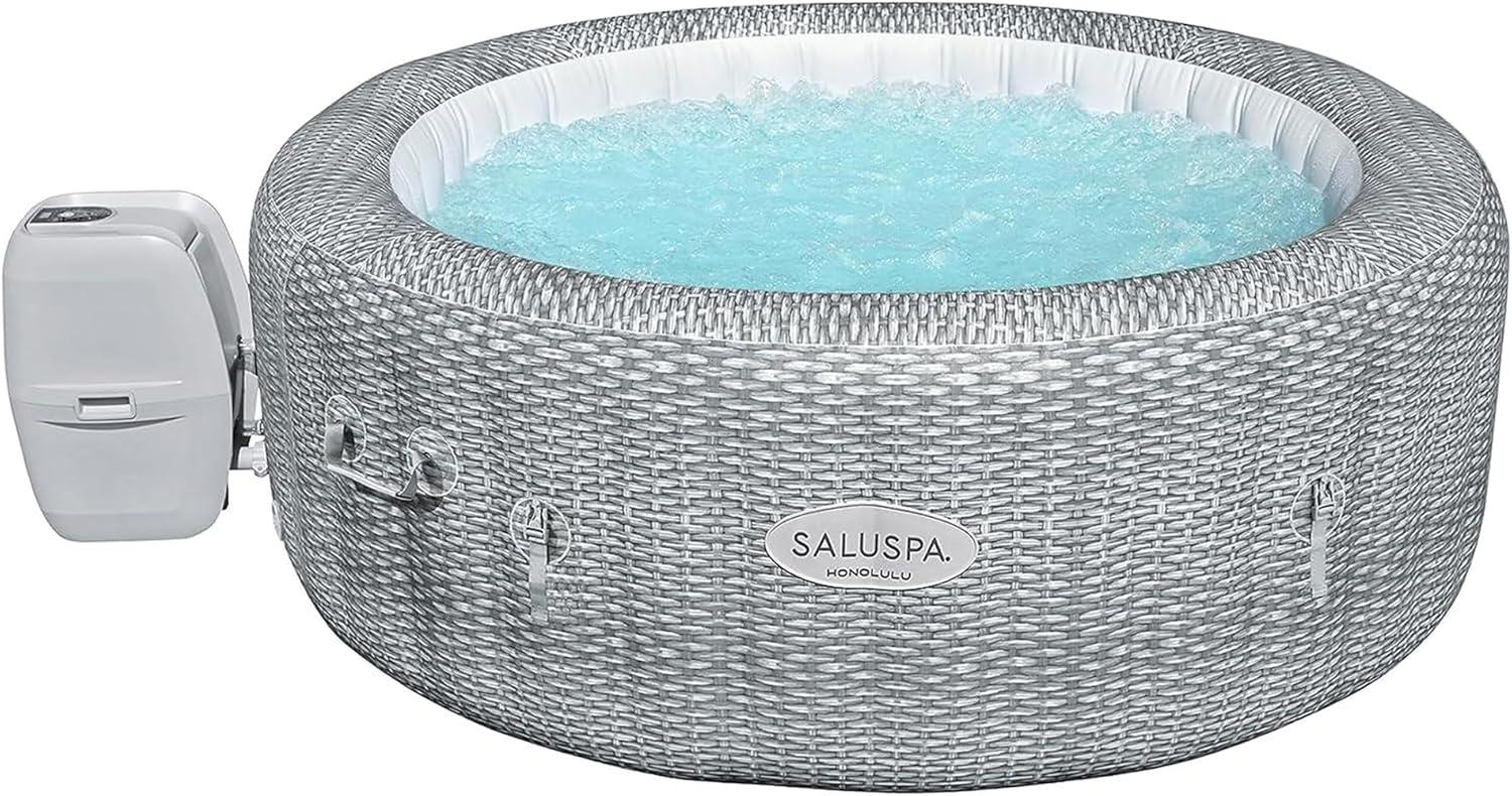 Bestway SaluSpa Honolulu AirJet Inflatable Hot Tub with EnergySense Cover