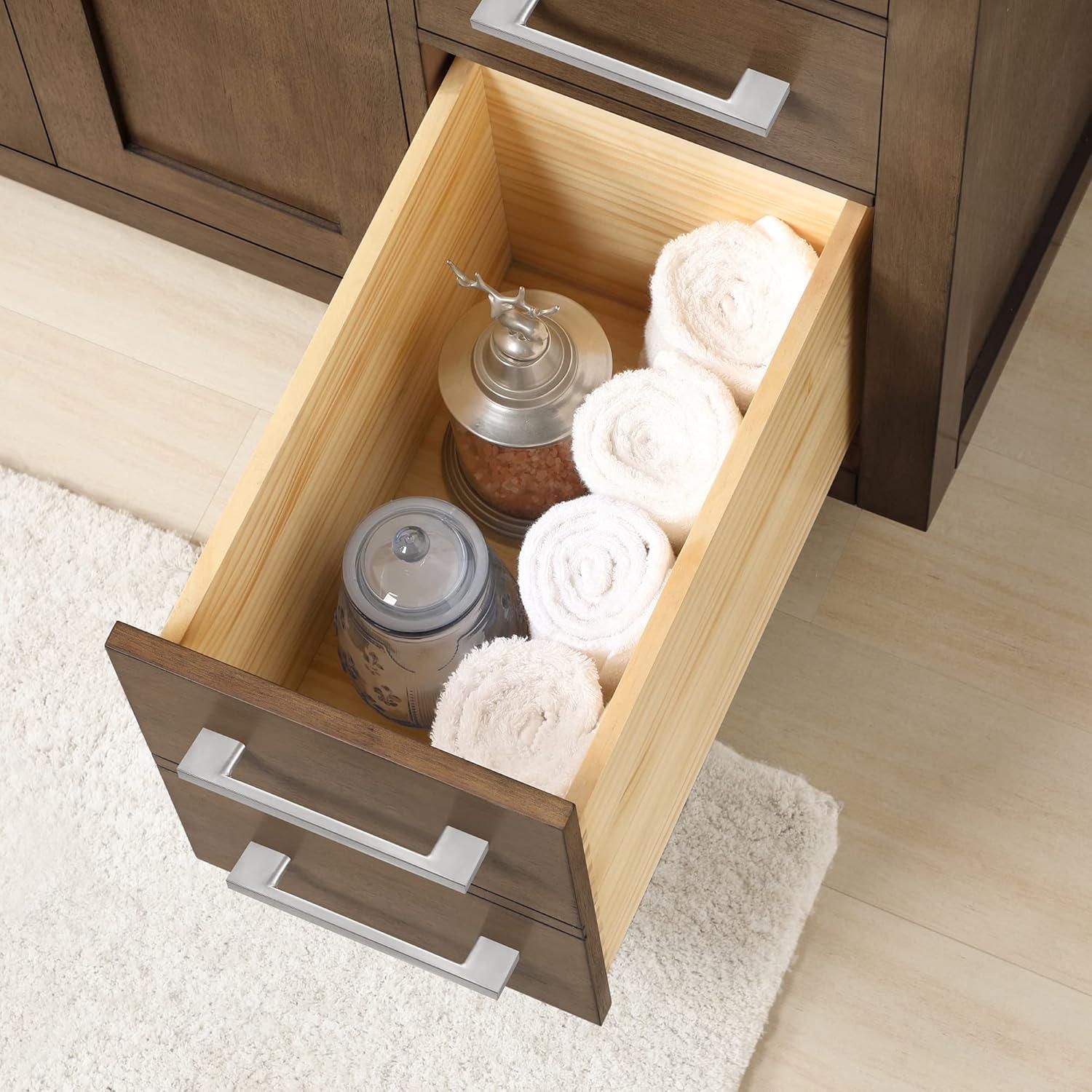 OVE Decors Athea 36 in. W Bath Vanity with Premium Countertop and Power Bar