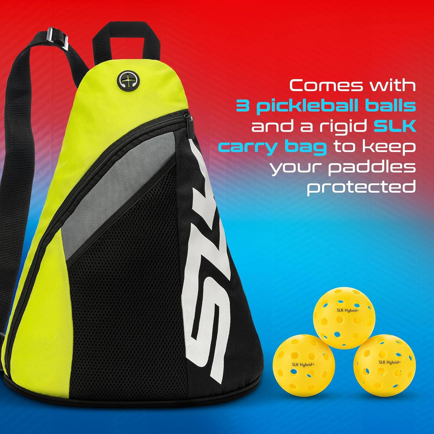 by Selkirk Pickleball Paddle Bundles | SLK Neo Fiberglass and Graphite Pickleball Paddles | SLK Atlas Raw Carbon Fiber Pickleball Paddle | Pickleball Rackets Designed in The USA