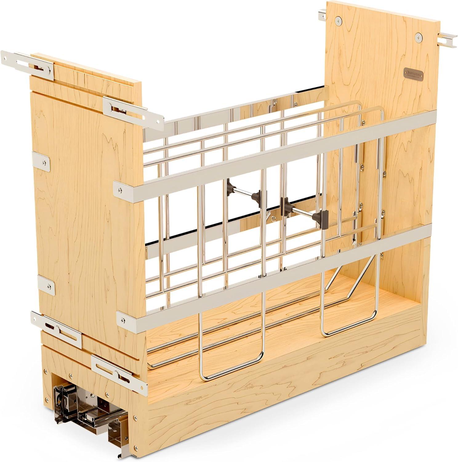 Rev-A-Shelf Rev-A-Shelf Pull Out Cabinet Organizer, Ball Bearing Soft-Close