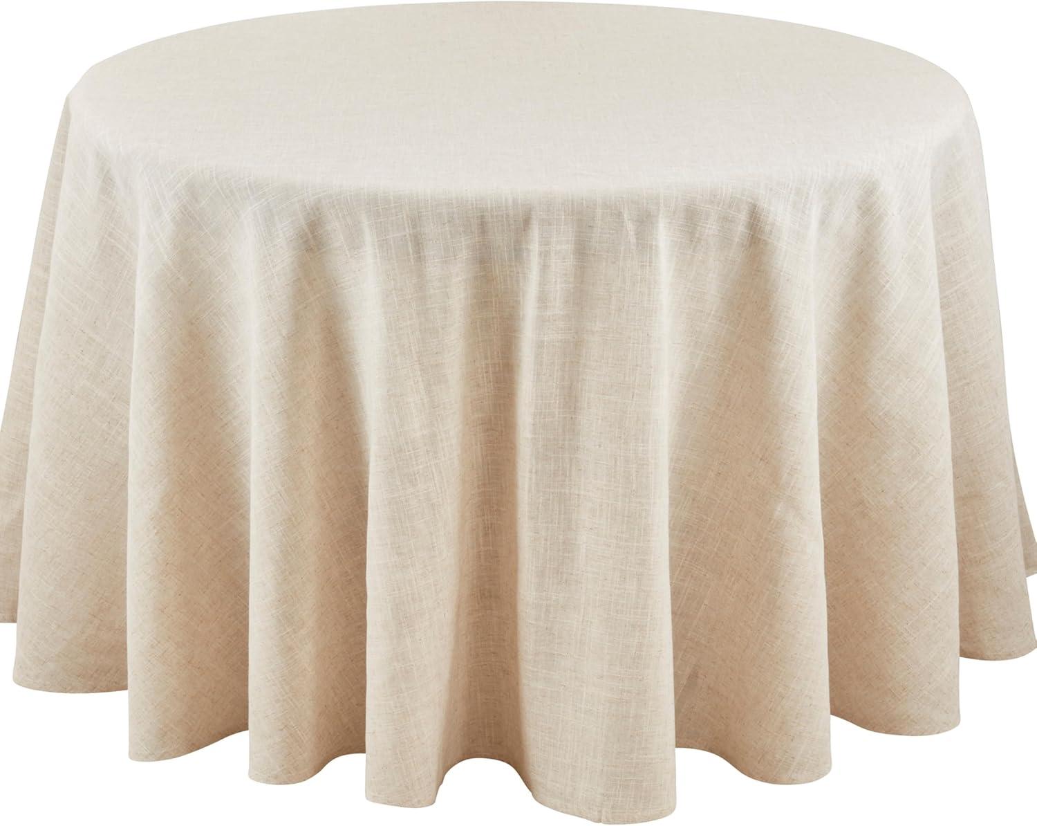 Saro Lifestyle Natural Toscana Tablecloth