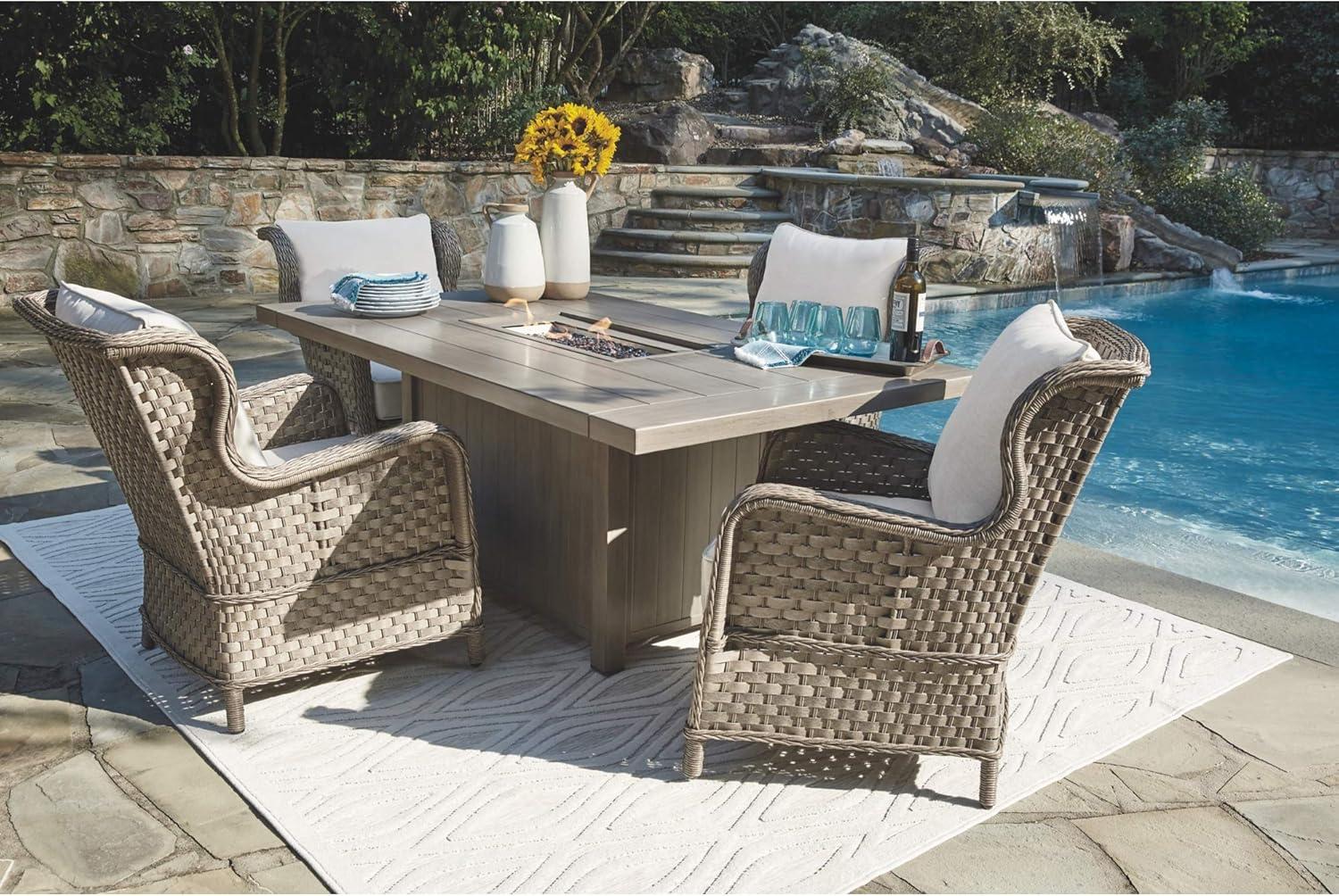 Clear Ridge Lounge Chair with Cushion (Set of 2)