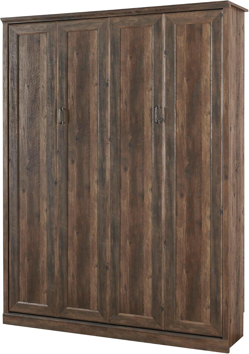 GROUPES Half Self-Close And Open Murphy Bed Cabinet Space-Saving Bed  Perfect For Guest Room, For Bed Room, Guest Room, Home Office
