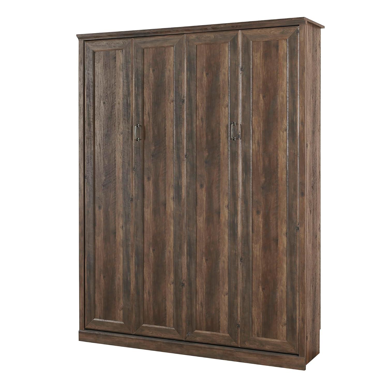 GROUPES Half Self-Close And Open Murphy Bed Cabinet Space-Saving Bed  Perfect For Guest Room, For Bed Room, Guest Room, Home Office