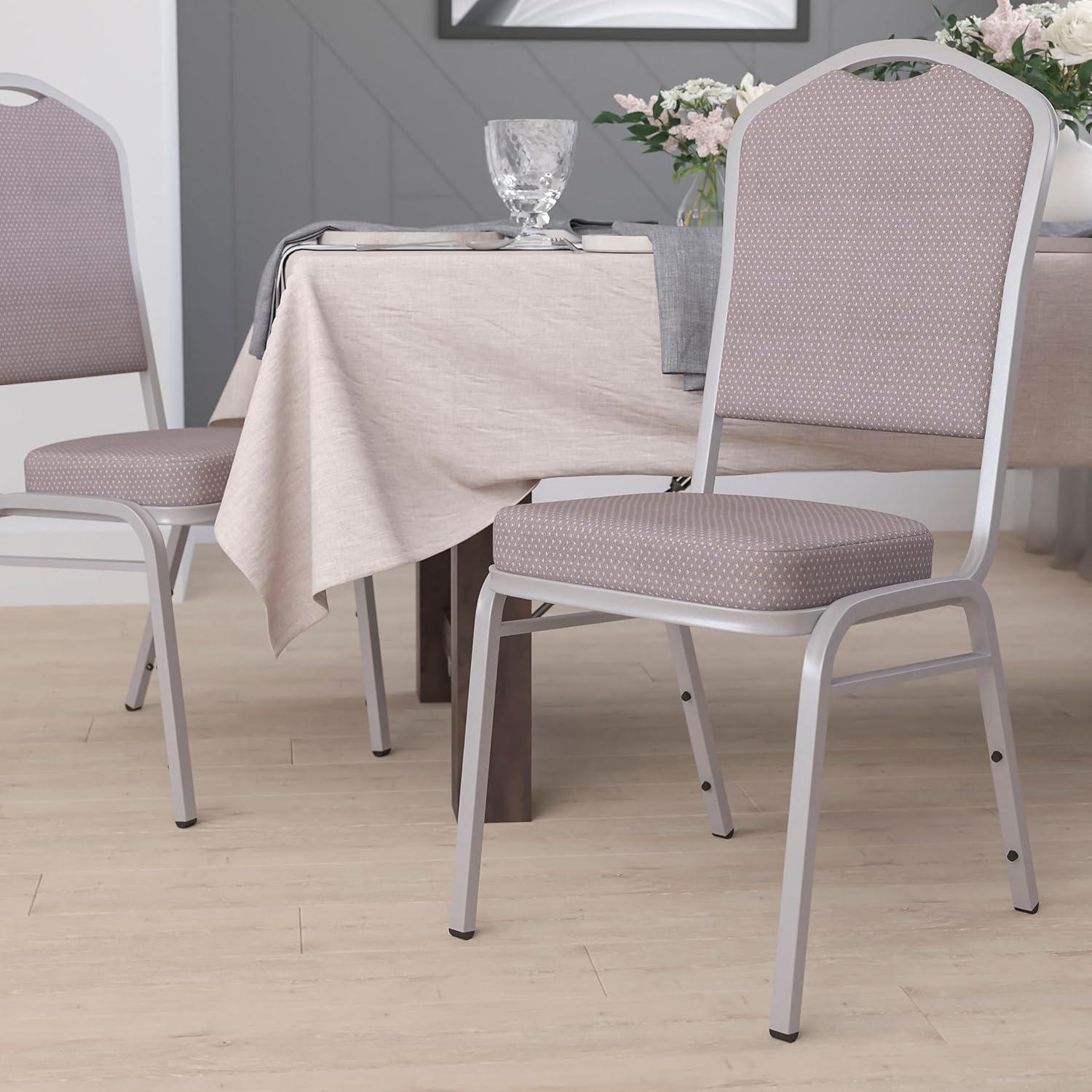 Aurelia Crown Back Stacking Banquet Chair