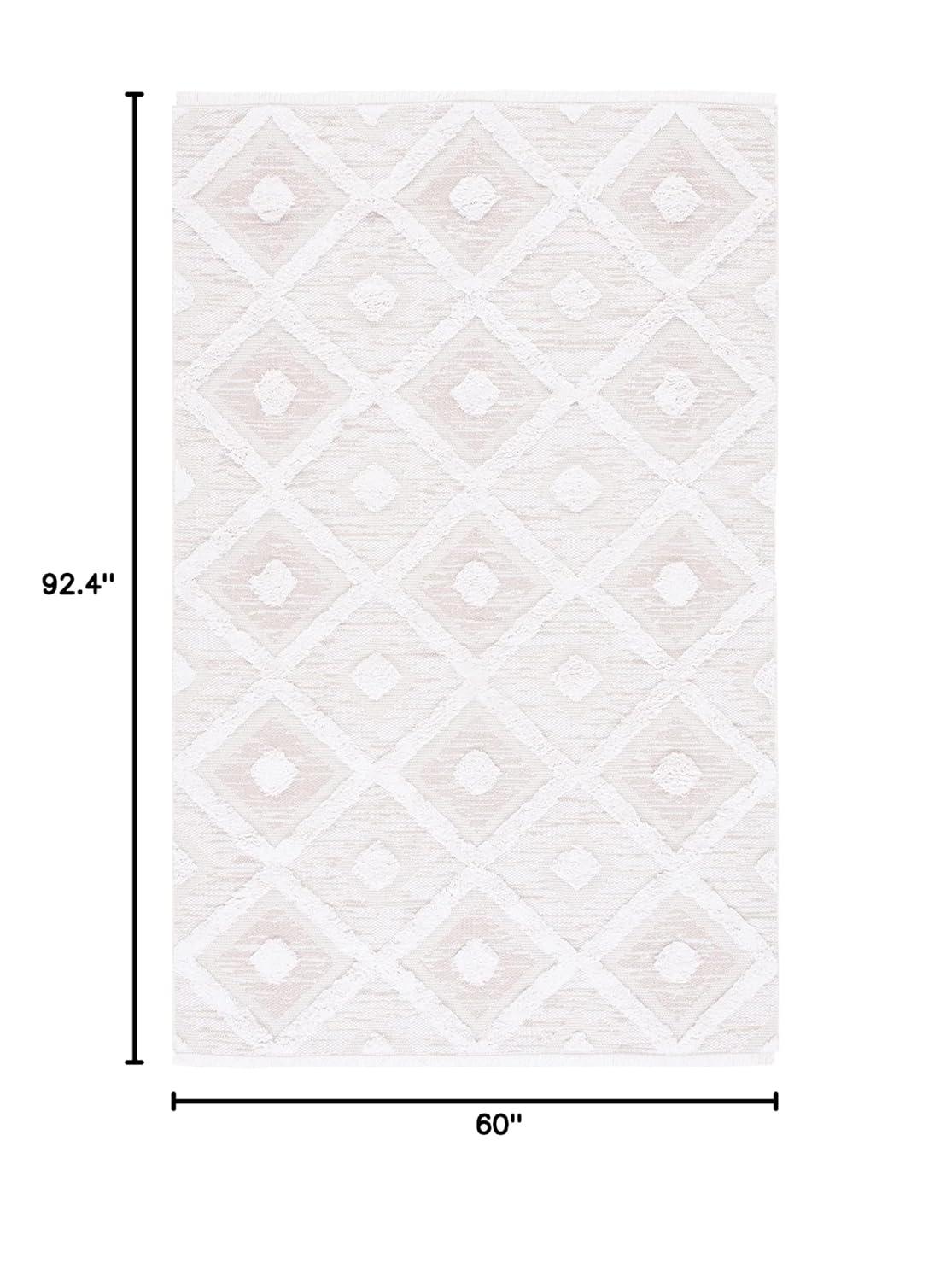 Augustine AGT730 Machine Made Indoor Area Rug - Beige/Ivory - 5'x7'-7" - Safavieh