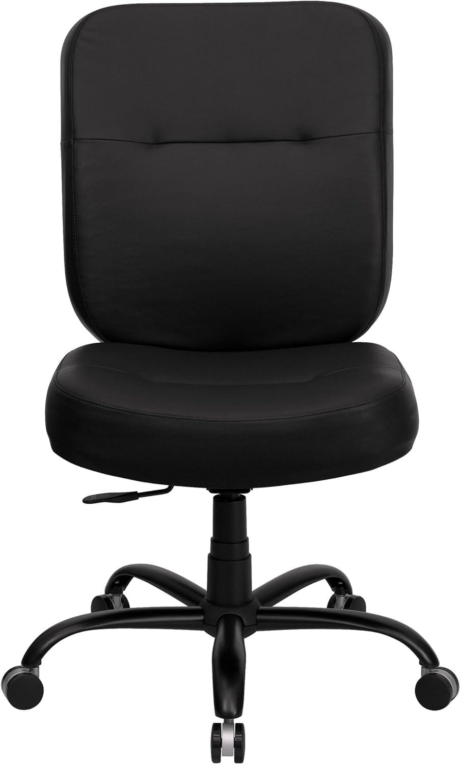 Hercules High-Back Black LeatherSoft Executive Swivel Chair