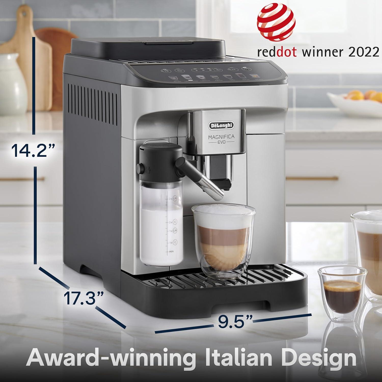 De'Longhi ® Magnifica Evo with LatteCrema ™ Automatic Coffee and Espresso Machine
