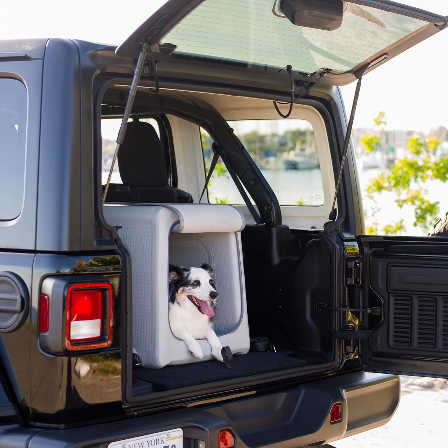 Enventur Kennel; Large; Grey