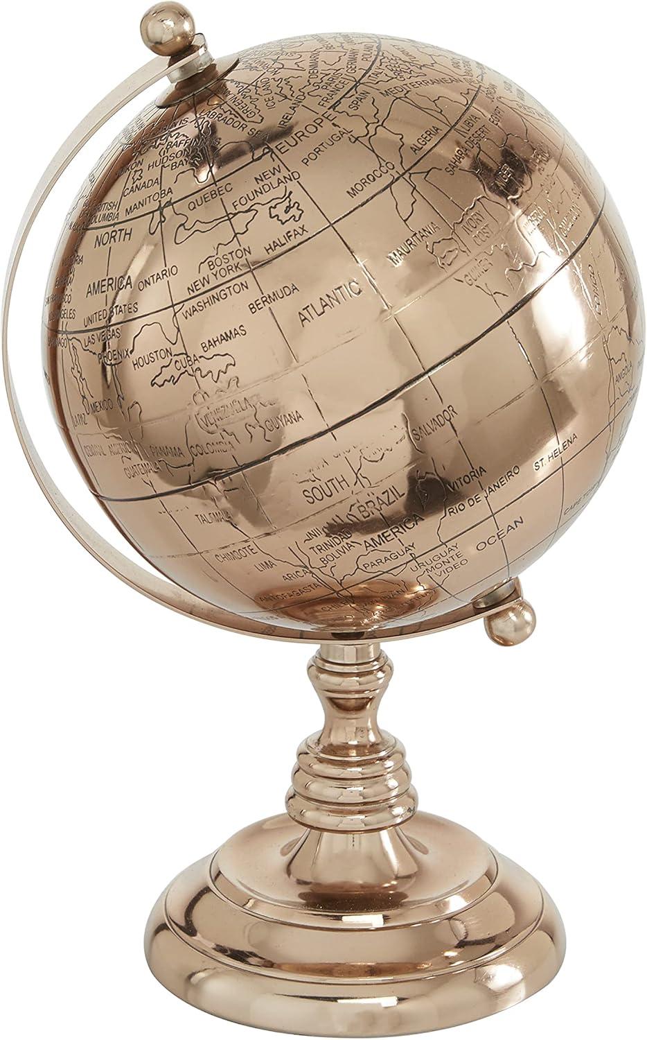 Metal Tabletop Globe