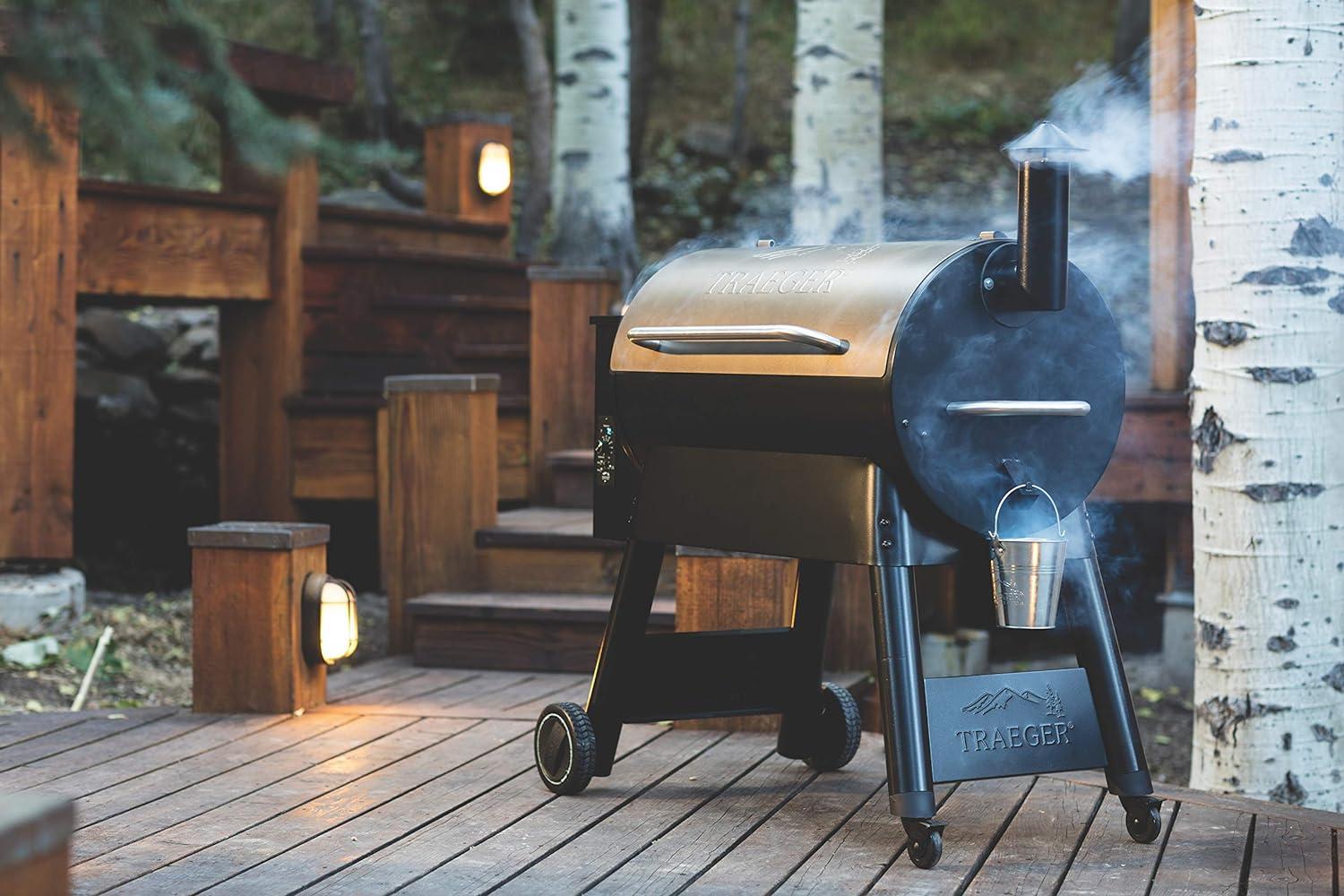 Traeger Pellet Grills Pro 34 Wood Pellet Grill and Smoker - Bronze