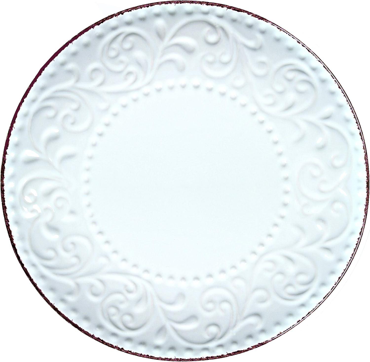 Lorren Home Trends Lorren 16 Piece Stoneware Dinnerware Set - Service for 4
