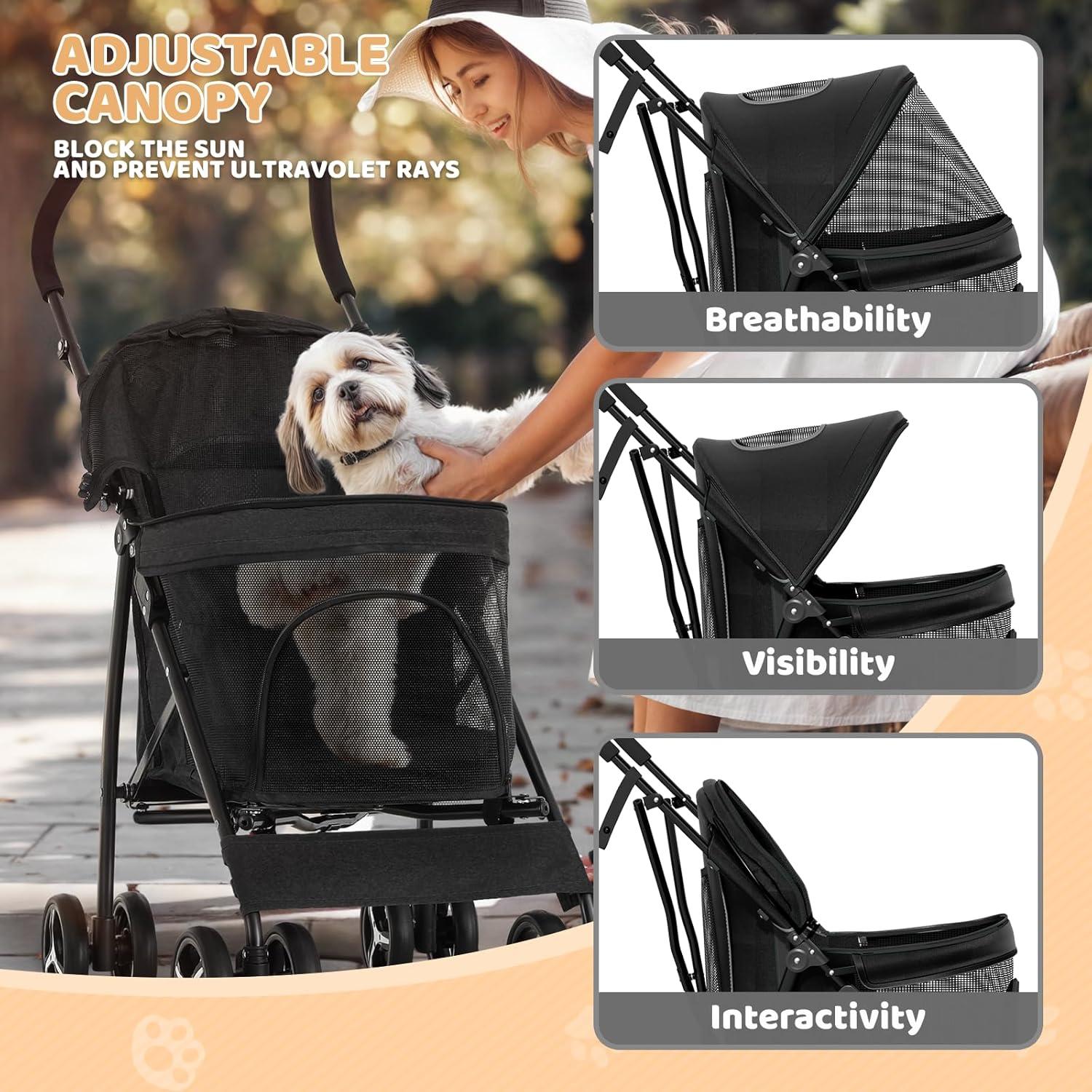 Foldable Pet Stroller