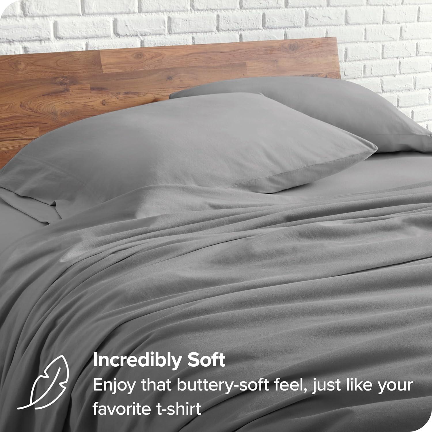 Bare Home Organic Cotton Jersey Sheet Set