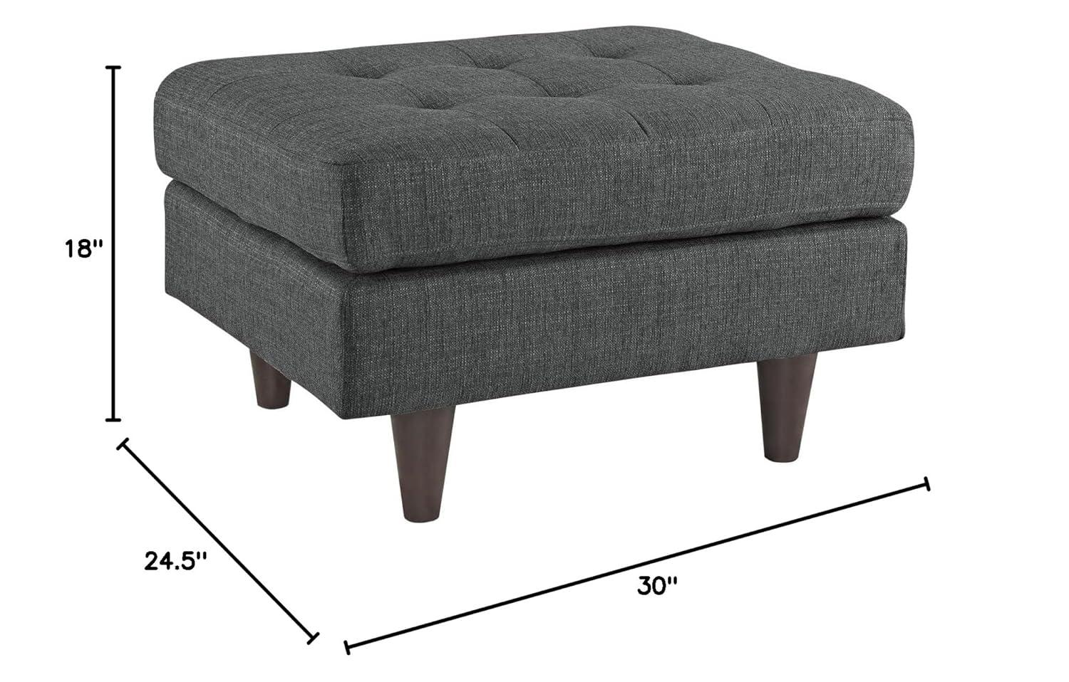 Modway Empress Upholstered Ottoman