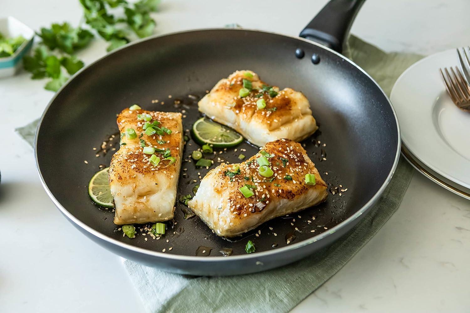 Good Cook 3 Quarts Non-Stick Aluminum Saute Pan