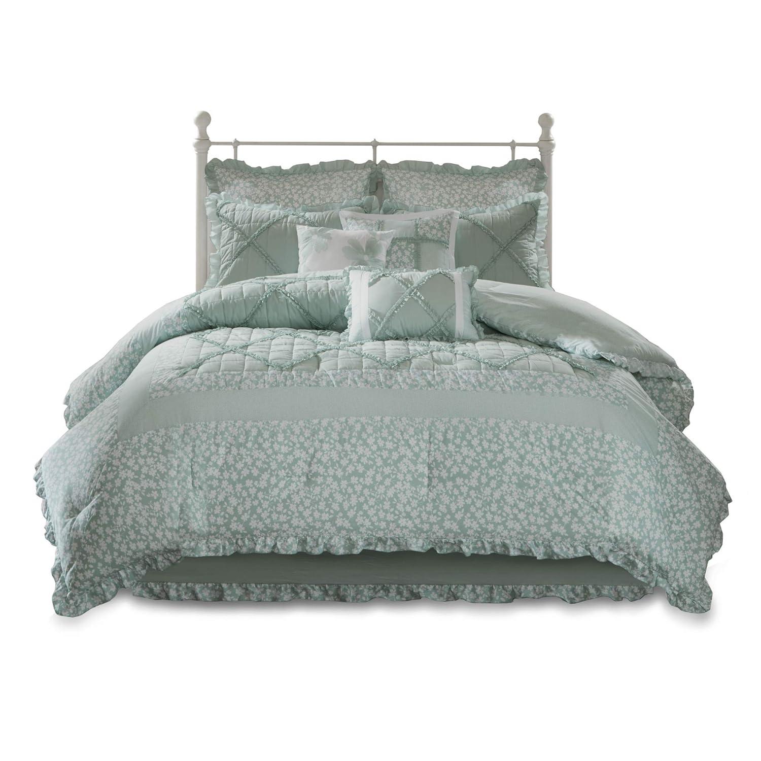 Mindy Traditional 9 Piece Comforter Set