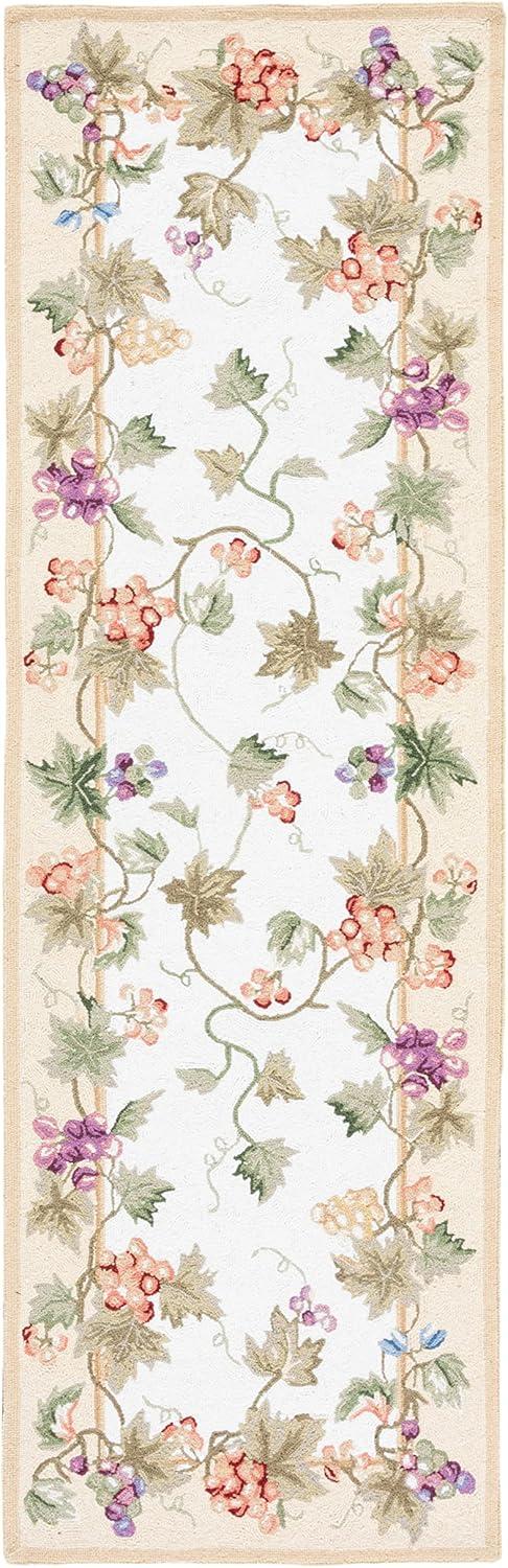 Chelsea HK116 Handmade Accent Rug - 2'6"x4' - Ivory - Safavieh