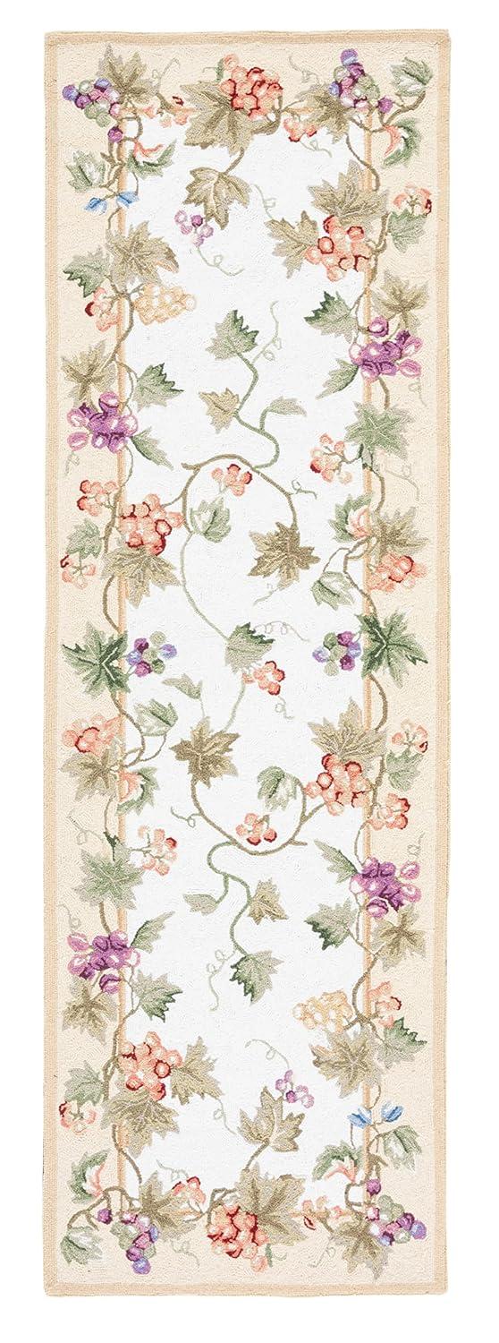 Chelsea HK116 Handmade Accent Rug - 2'6"x4' - Ivory - Safavieh