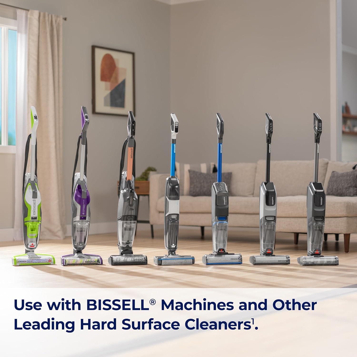 BISSELL Indoor Wood Floor Formula CrossWave& SpinWave, Lemon