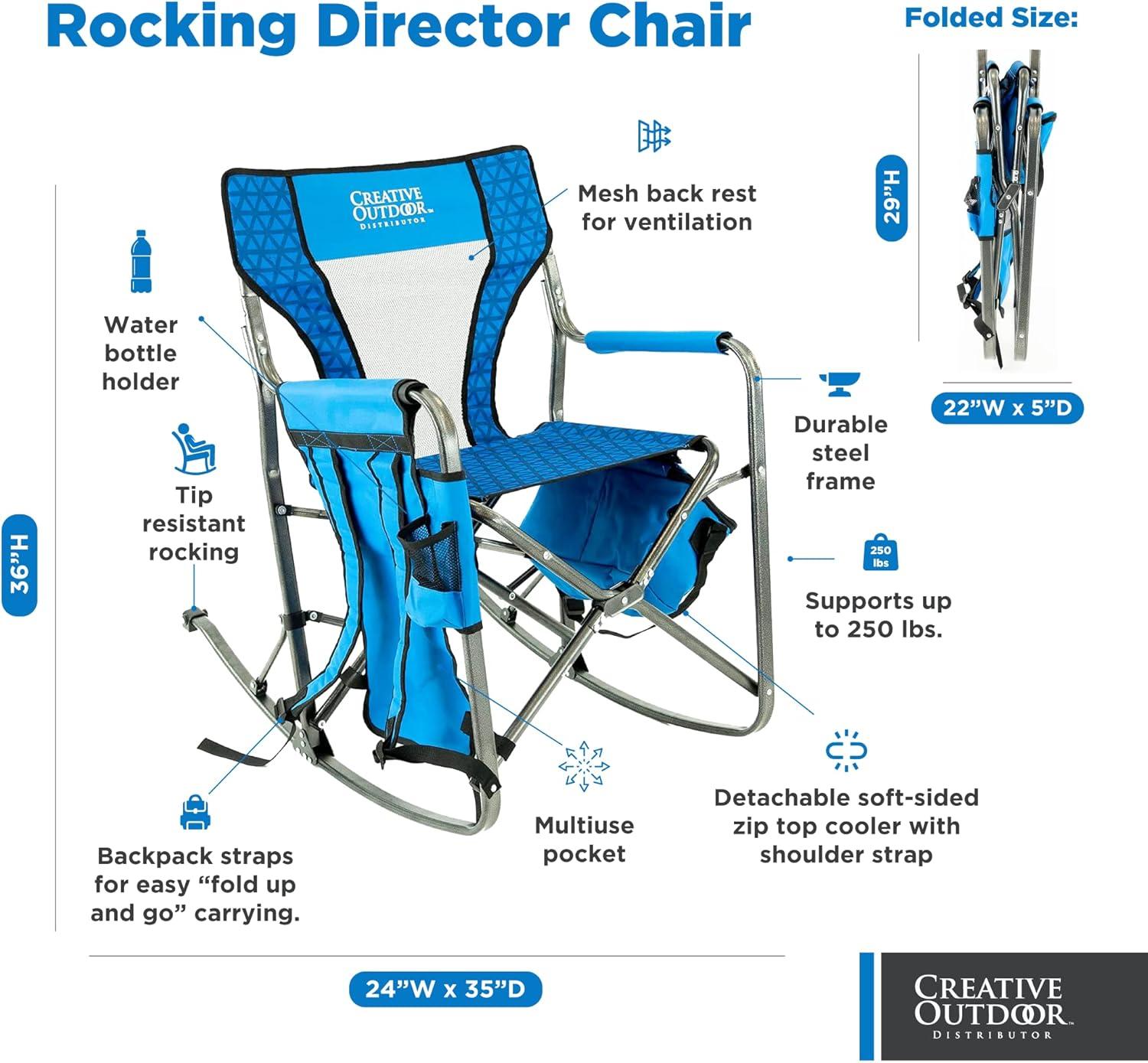 CREATIVE OUTDOOR DISTRIBUTOR Folding Camping Chair