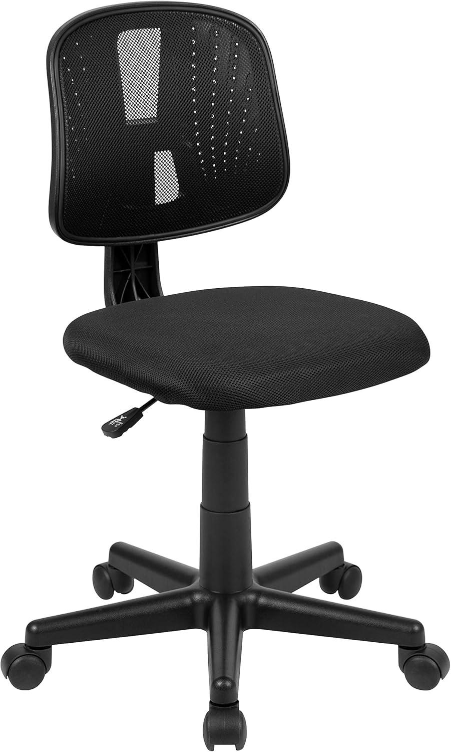 Flash Furniture Meridian Mid-Back Swivel Mesh Task Office Chair with Pivot Back