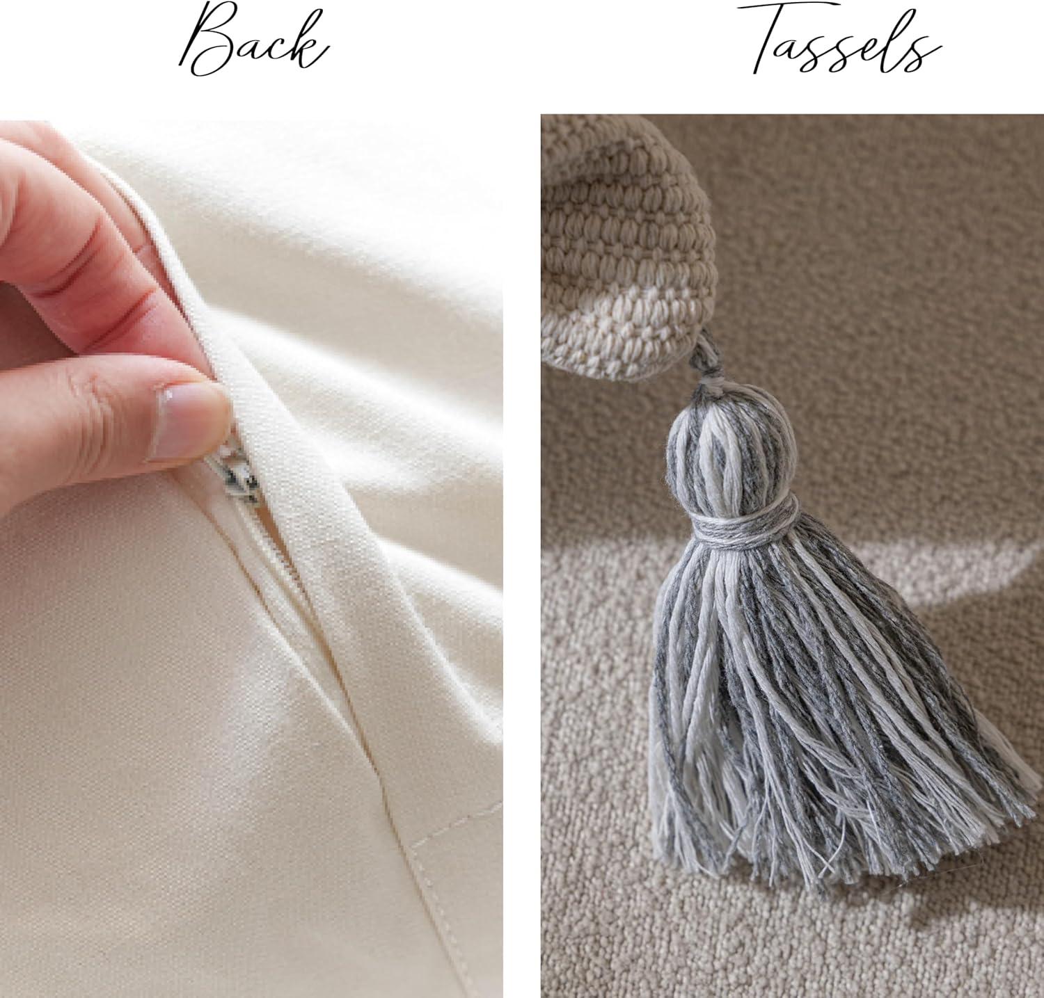 POFIMP 14X36 Rectangle Bohemian Style Pillow Cover For Sofa Living Room Decoration (1 Pack)