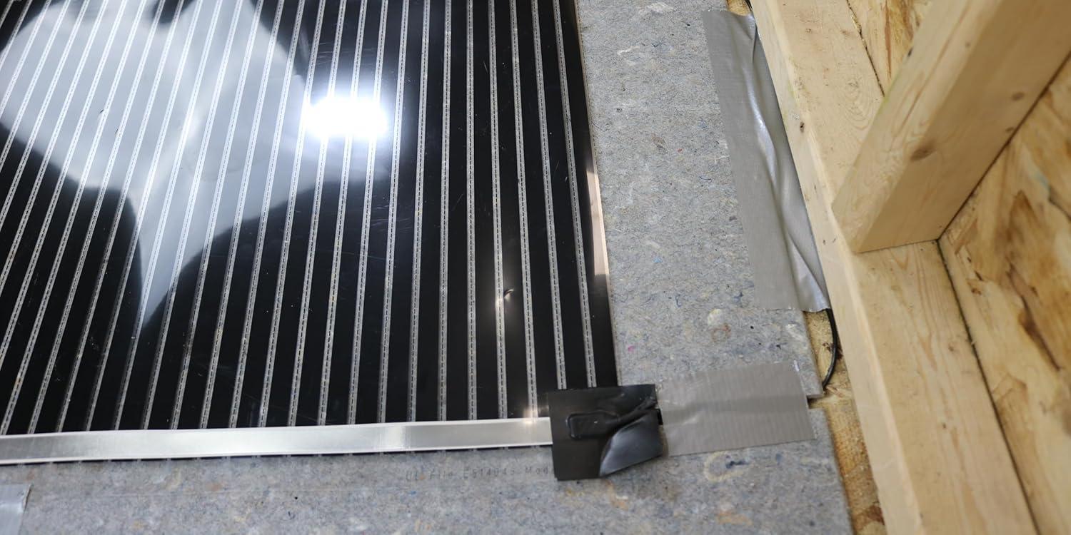 QuietWarmth 1.5 ft. x 5 ft. x 0.016 in. 120-Volt Radiant Heat Film for Floating Floors (Covers 7.5 sq. ft.)