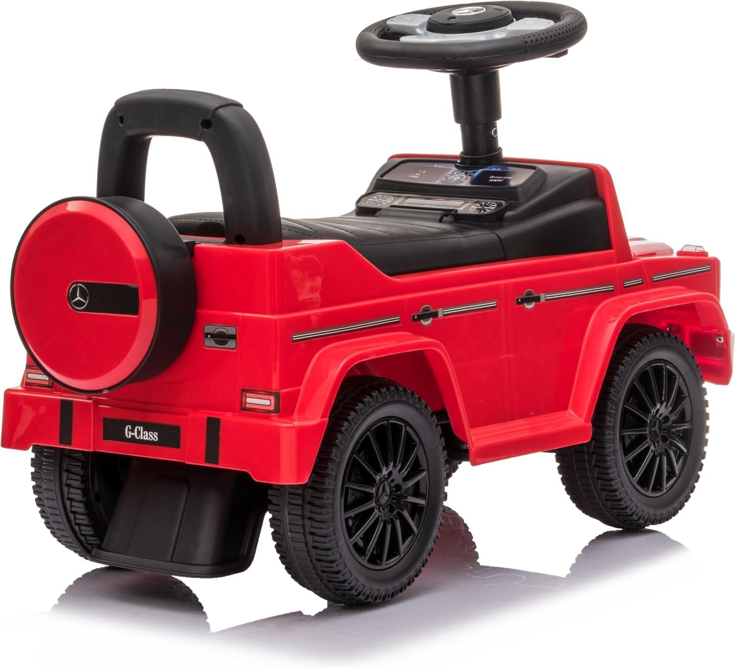 Mercedes G-Wagon Push Car -Red - Red