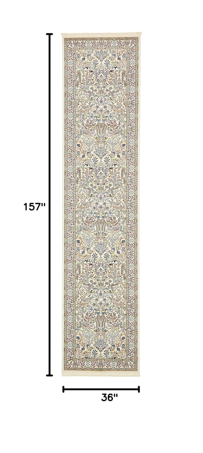 Unique Loom Alfombra O Corredor de Área Floral Vintage Narenj de Bristol