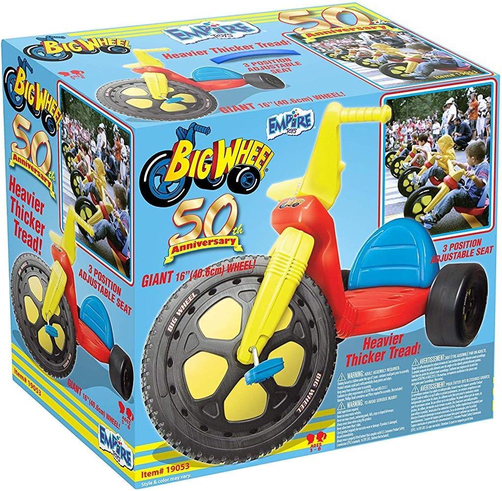 Opportunity Mart The Original Big Wheel 50th Anniversary Ride-On Toy For Kids | 16 Inches
