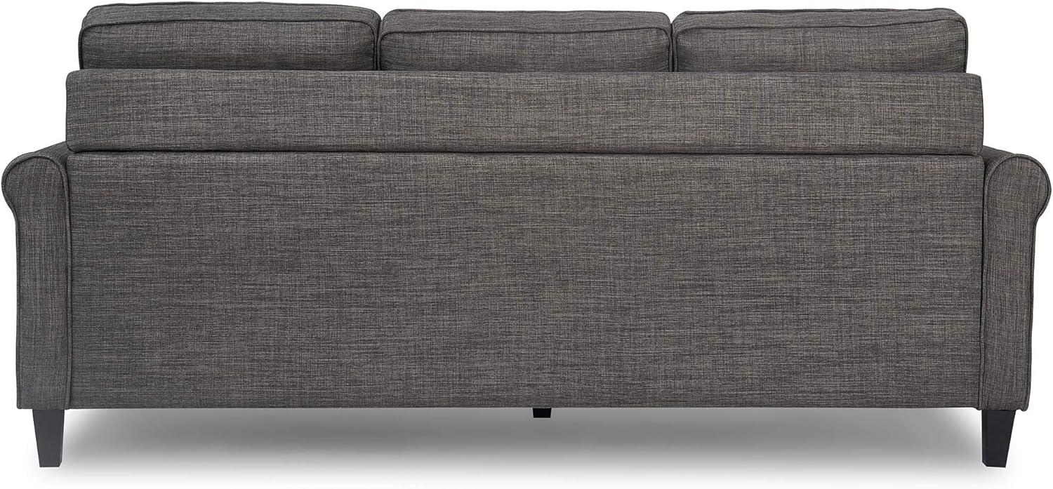 Serta Harmon Upholstered Reversible Sectional Sofa and Chaise