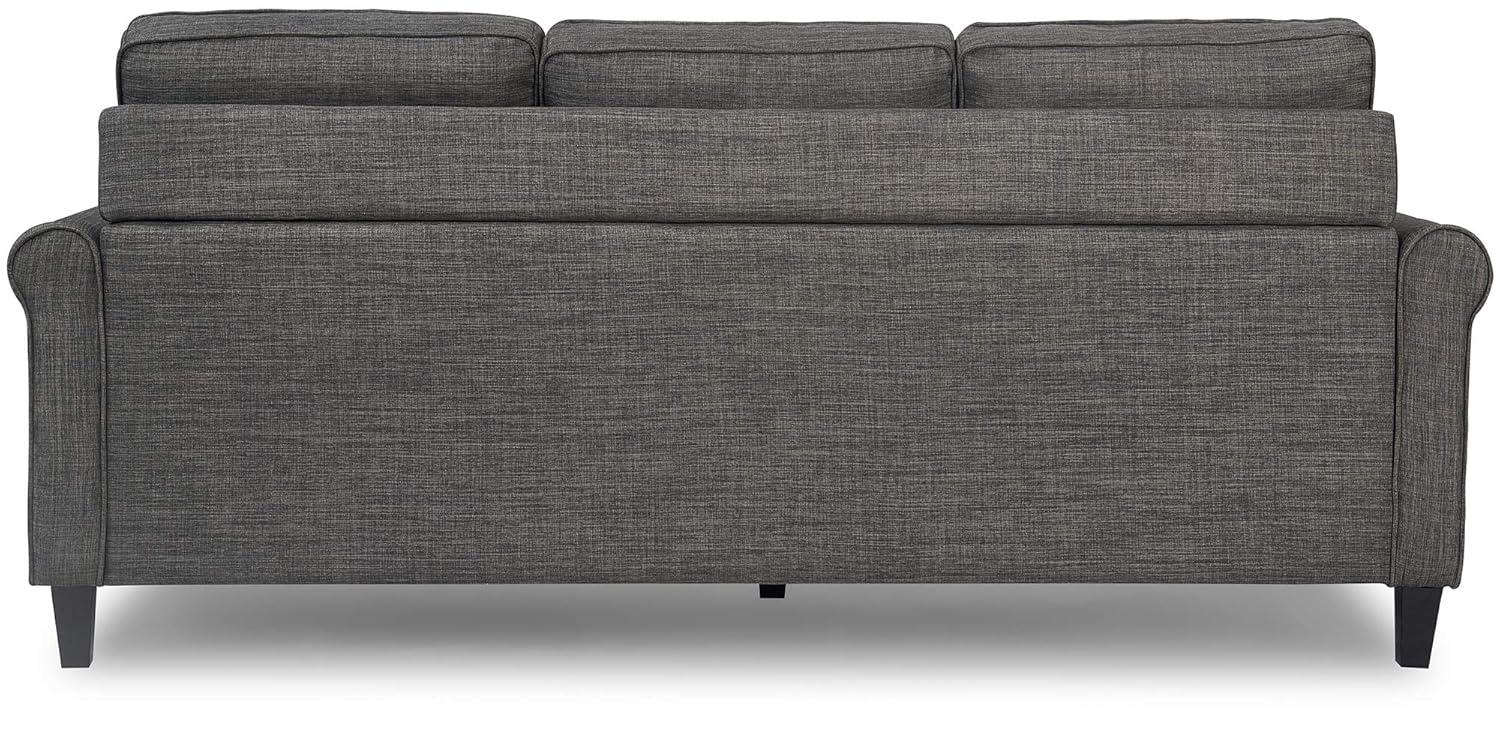 Serta Harmon Upholstered Reversible Sectional Sofa and Chaise