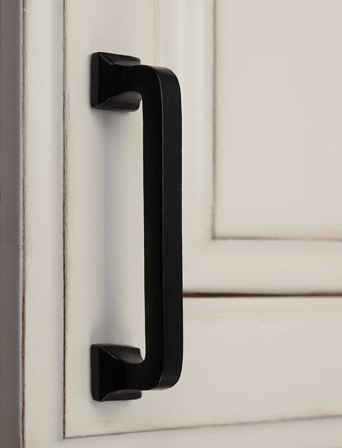 Forge Kitchen Cabinet Handles, Solid Core Drawer Pulls for Cabinet Doors, 3-3/4" (96mm)