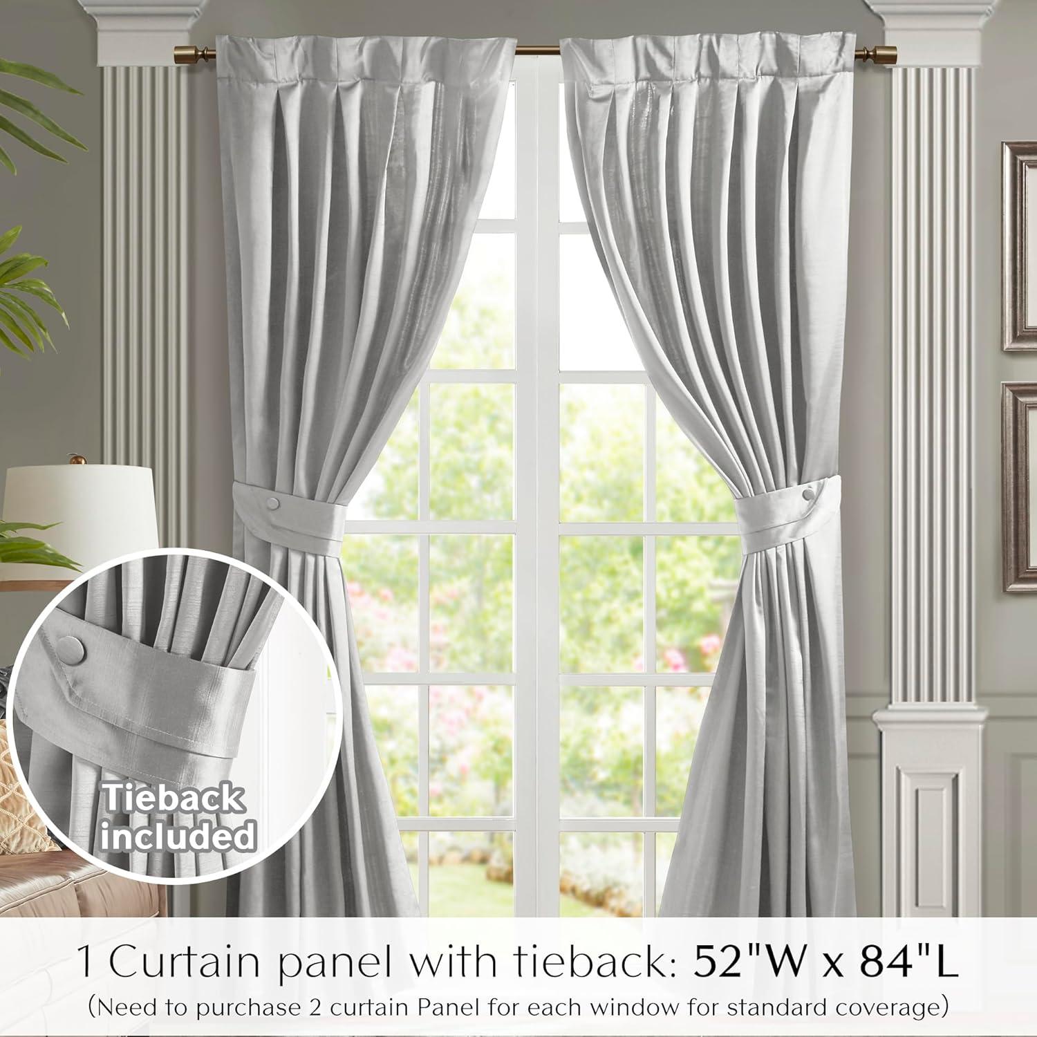 Croscill Classics Curtain Panel with Tieback (Single)