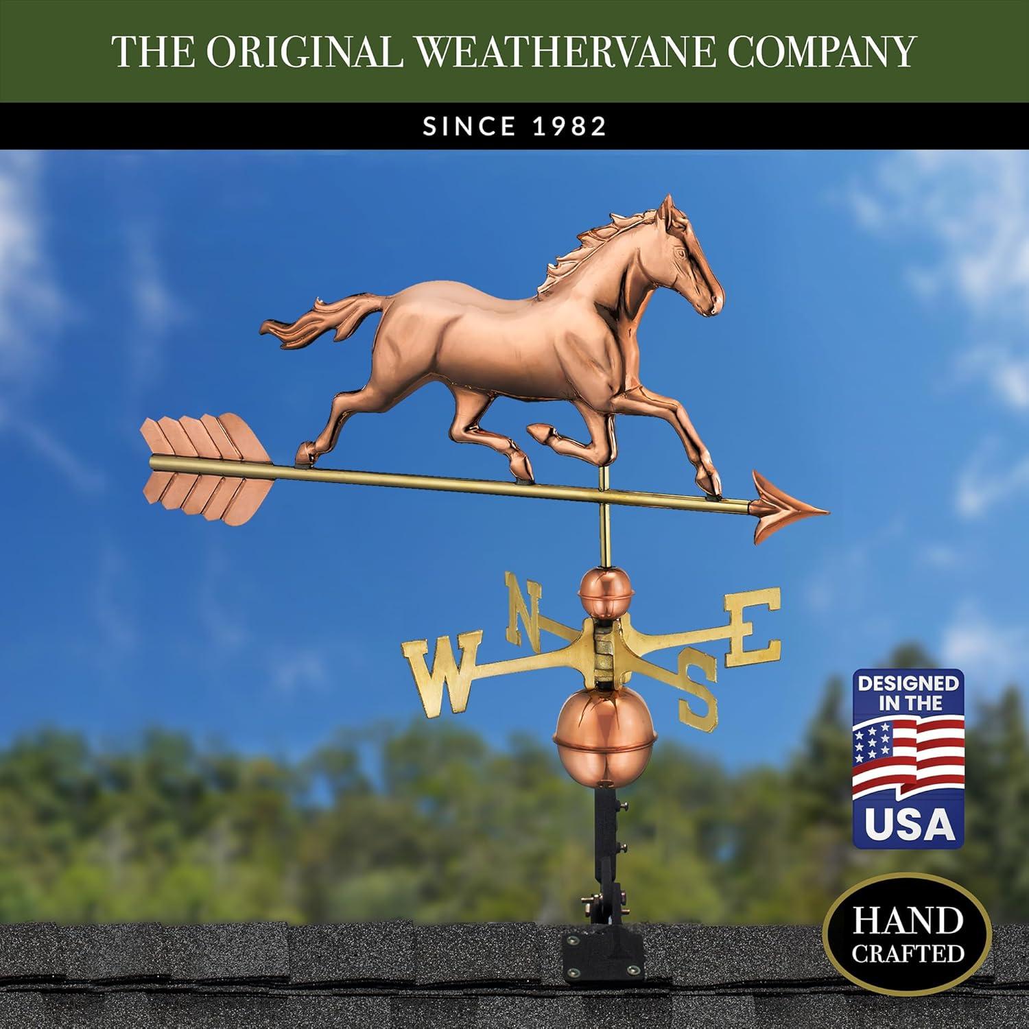 Good Directions 27'' H Metal Animals Weathervane