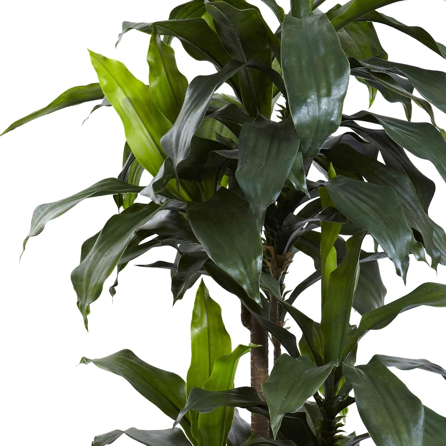 Nearly Natural 5-ft Dracaena Plant UV Resistant (Indoor/Outdoor)