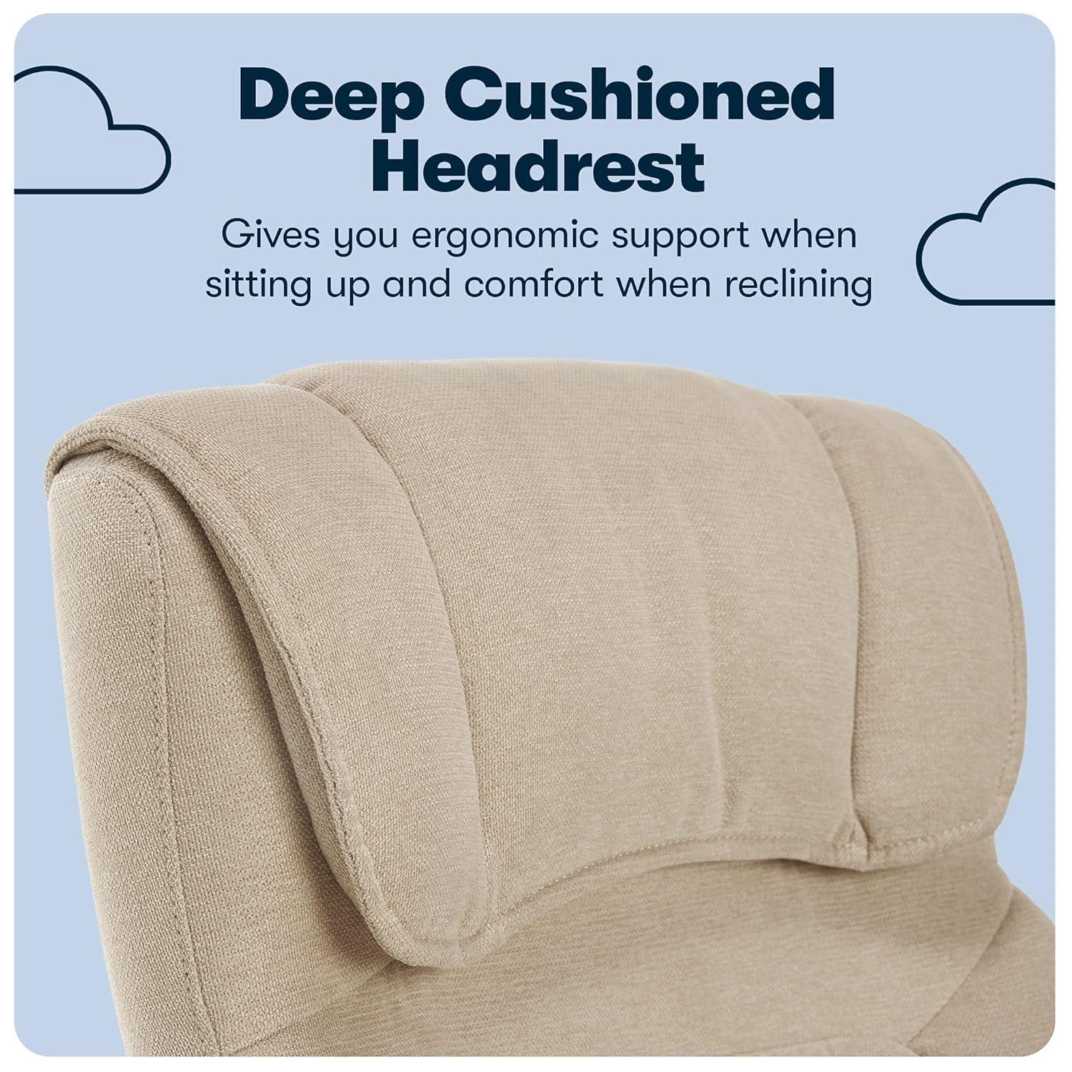 Serta Serta Hannah Executive Office Chair, Ergonomic Lumbar Support, Firm Seat Cushion, Deep Body Pillows