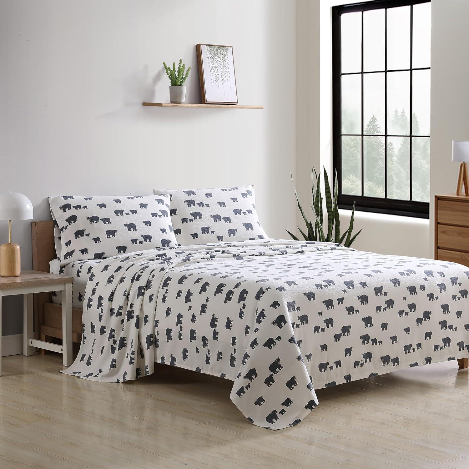 Eddie Bauer Cozy Cotton Flannel Sheet Sets