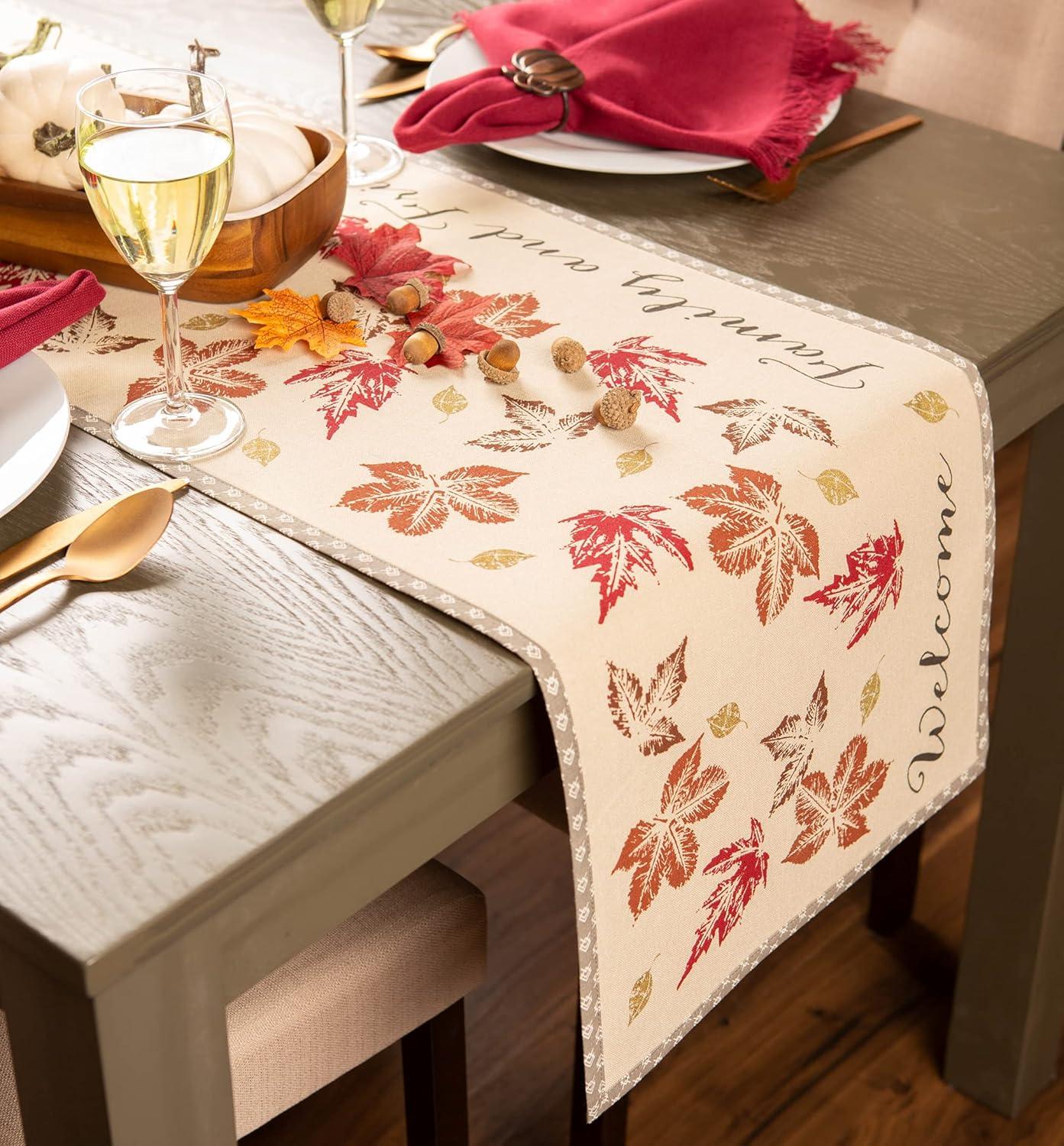 Gather Together Print Table Runner 14x108"