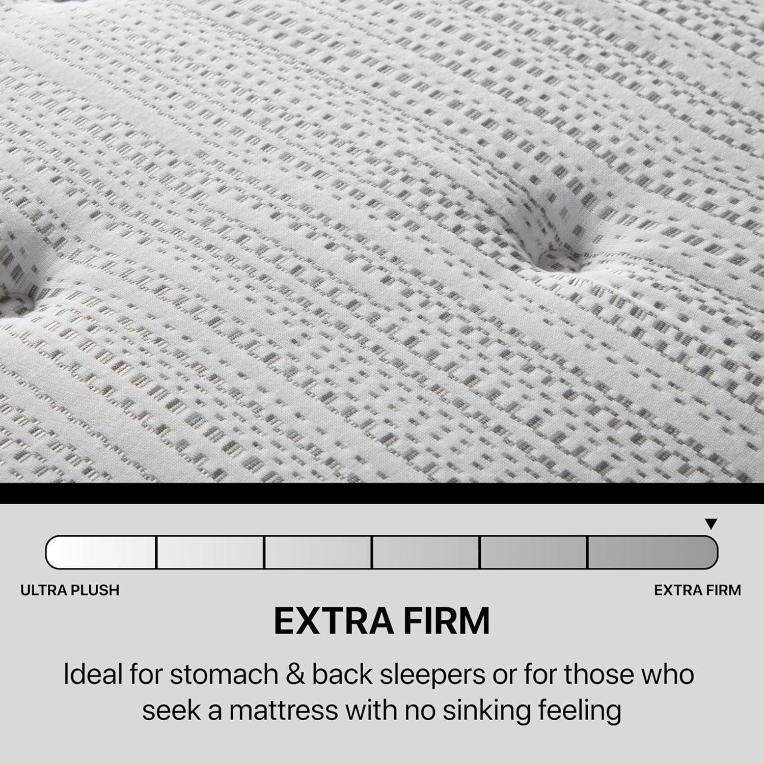Beautyrest Silver BRS900 Extra Firm 12" Innerspring Mattress