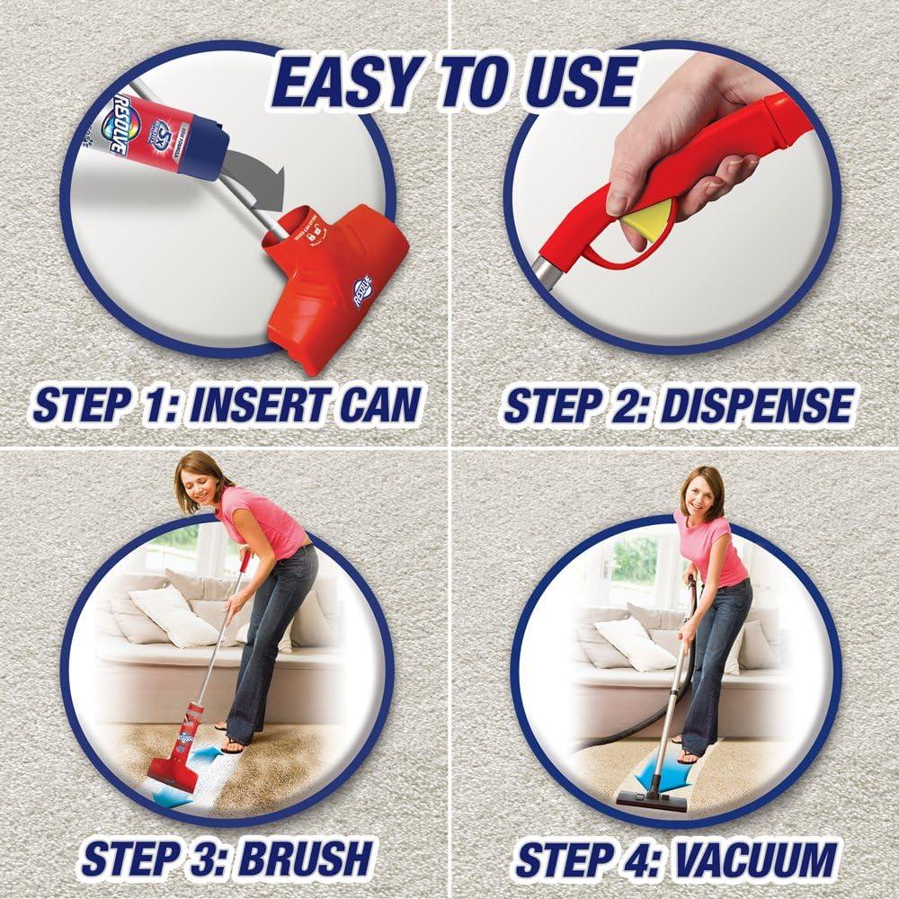 Resolve Easy Clean Pro Carpet Cleaner Gadget + Foam Spray Refill, 22oz