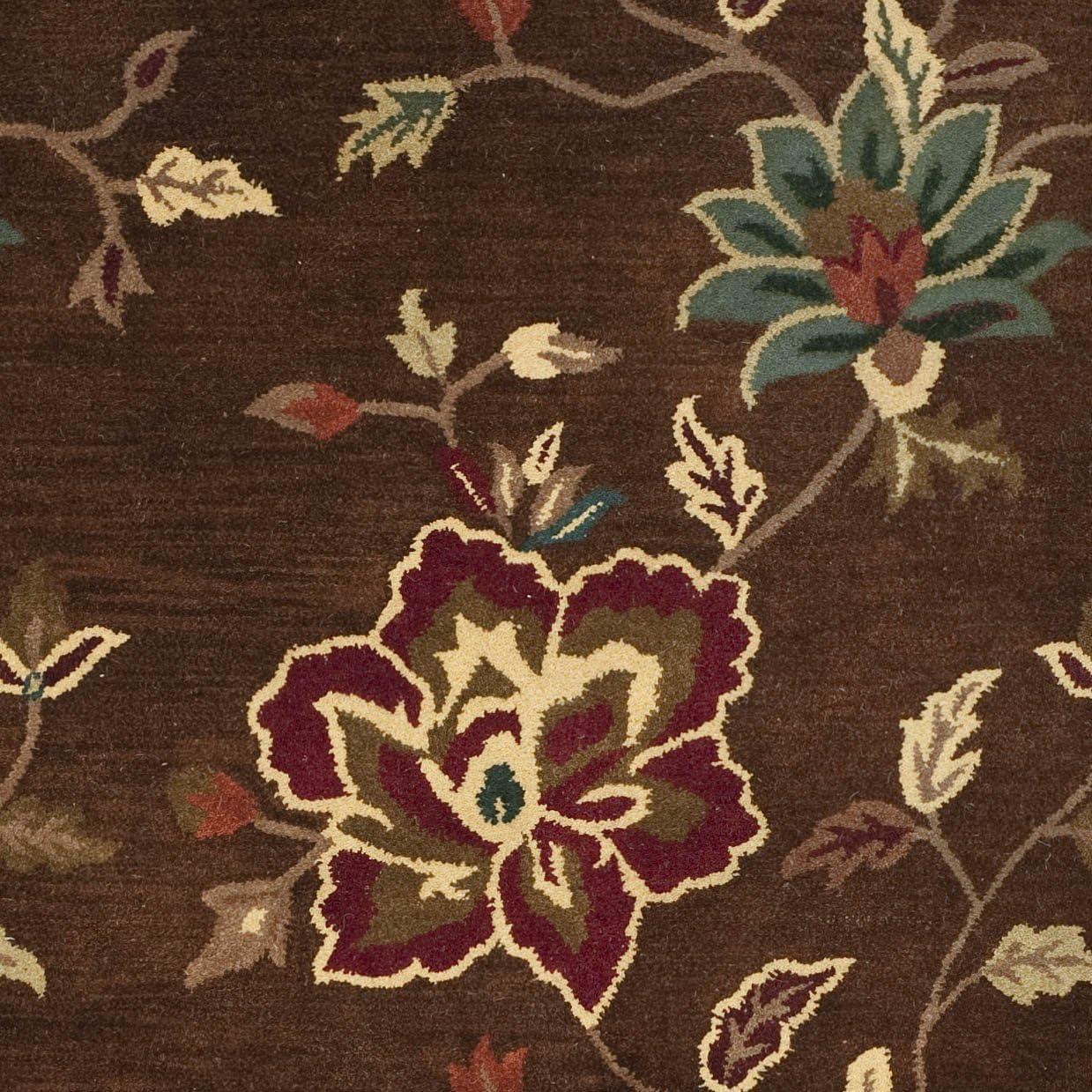 Arber Hand Tufted Wool Floral Rug